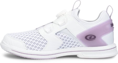 Dexter Pro BOA Women's Bowling Shoes White/Lavender - Image 2
