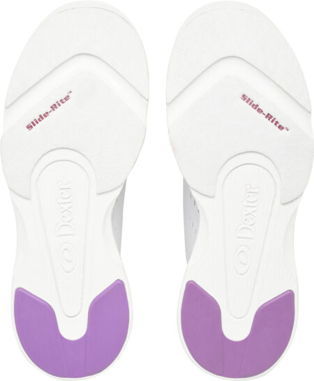 Dexter Trixie Women's Bowling Shoes White/Black/Purple - Image 2