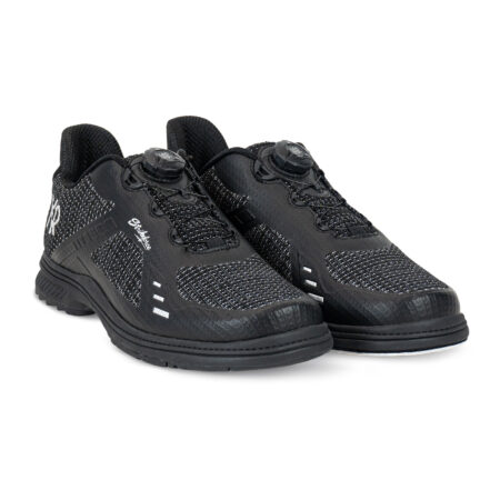 KR Strikeforce Jet FT Men's Right Handed Bowling Shoes Black/Silver - Image 4