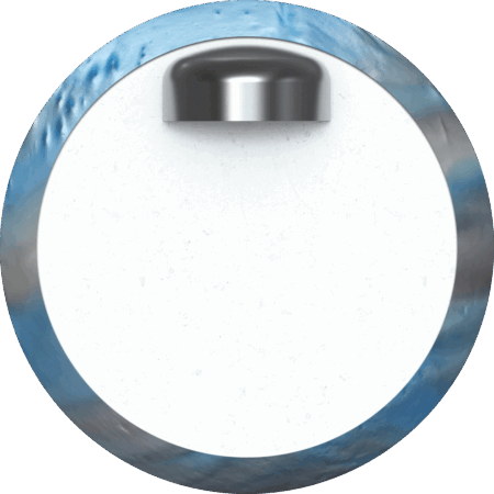 Motiv Aspire Bowling Ball Sky/Silver/White - Image 3