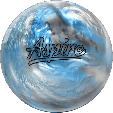 Motiv Aspire Bowling Ball Sky/Silver/White
