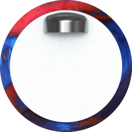 Motiv Aspire Bowling Ball Navy/Red/Blue - Image 3