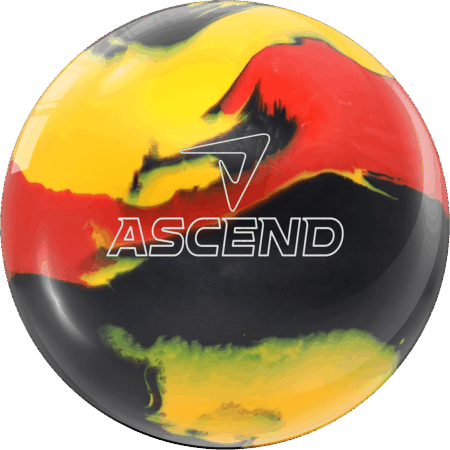 Motiv Ascend Bowling Ball Red/Black/Tangerine