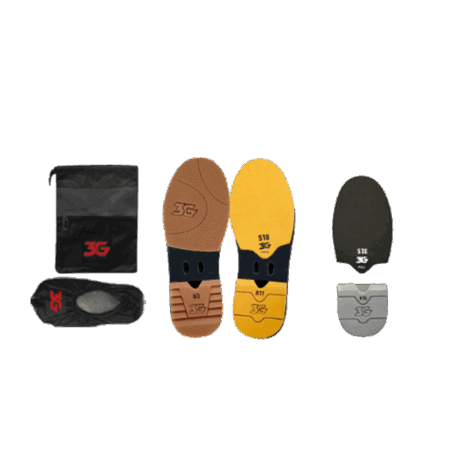 3G Dial Racer Right Handed Wide Width Bowling Shoes Black/Chrome - Image 2