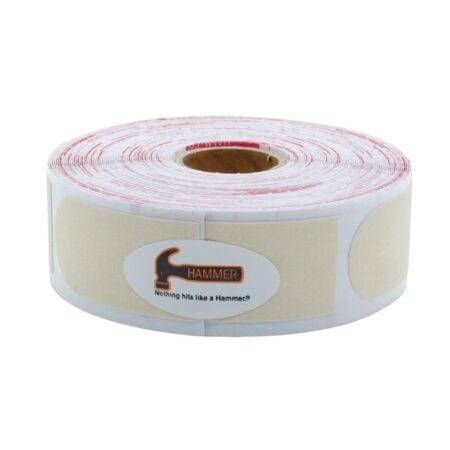 Hammer Insert Tape 1" White Textured - 250 Piece Roll