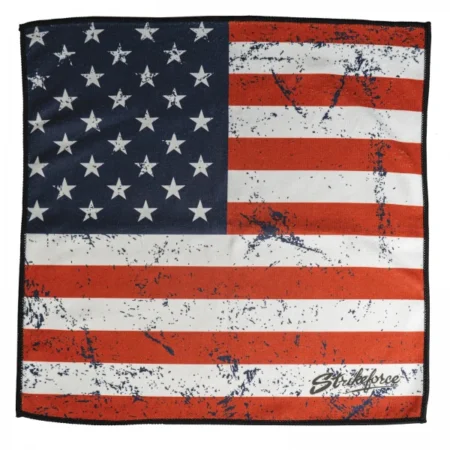 KR Strikeforce USA Flag Microfiber Bowling Ball Towel