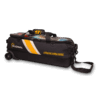 900 Global 3 Ball Travel Tote Pro Black/Gold - BowlerX
