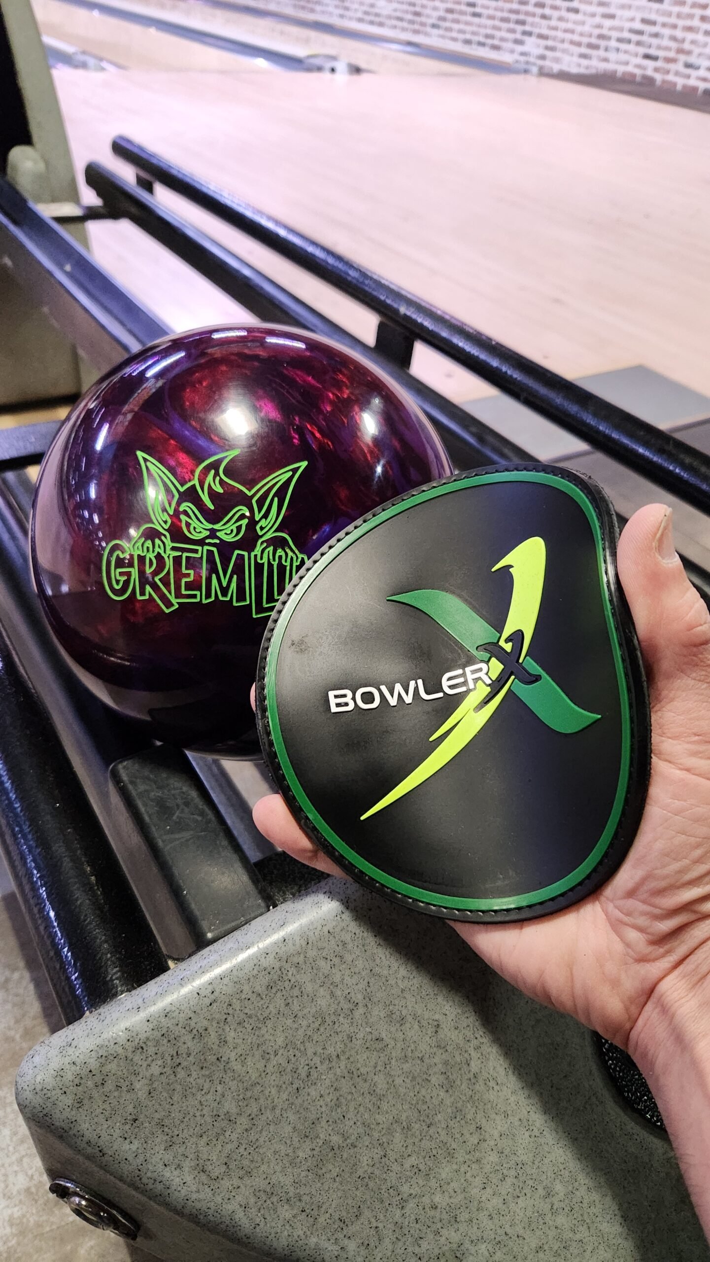 BowlerX Rubber Backed Bowling Ball Shammy