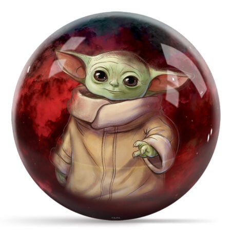 Star Wars Grogu Din Djarin Bowling Ball