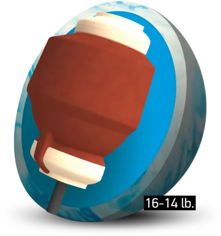 Columbia 300 Ricochet Return Bowling Ball - Image 2