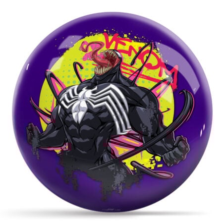 Marvel Spider Man Venom Bowling Ball