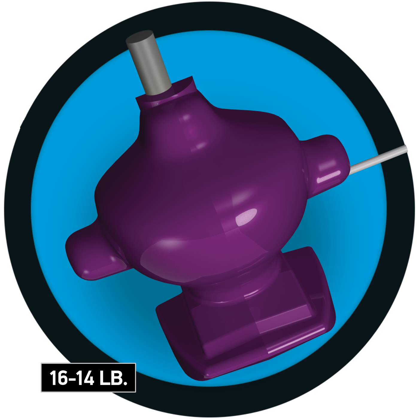 Radical Outer Limits Black Hole Bowling Ball - Image 2