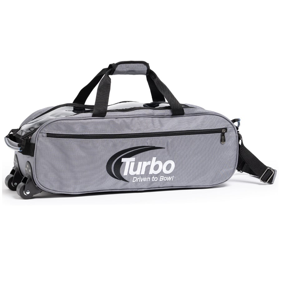 Turbo Pursuit slim triple roller bag grey