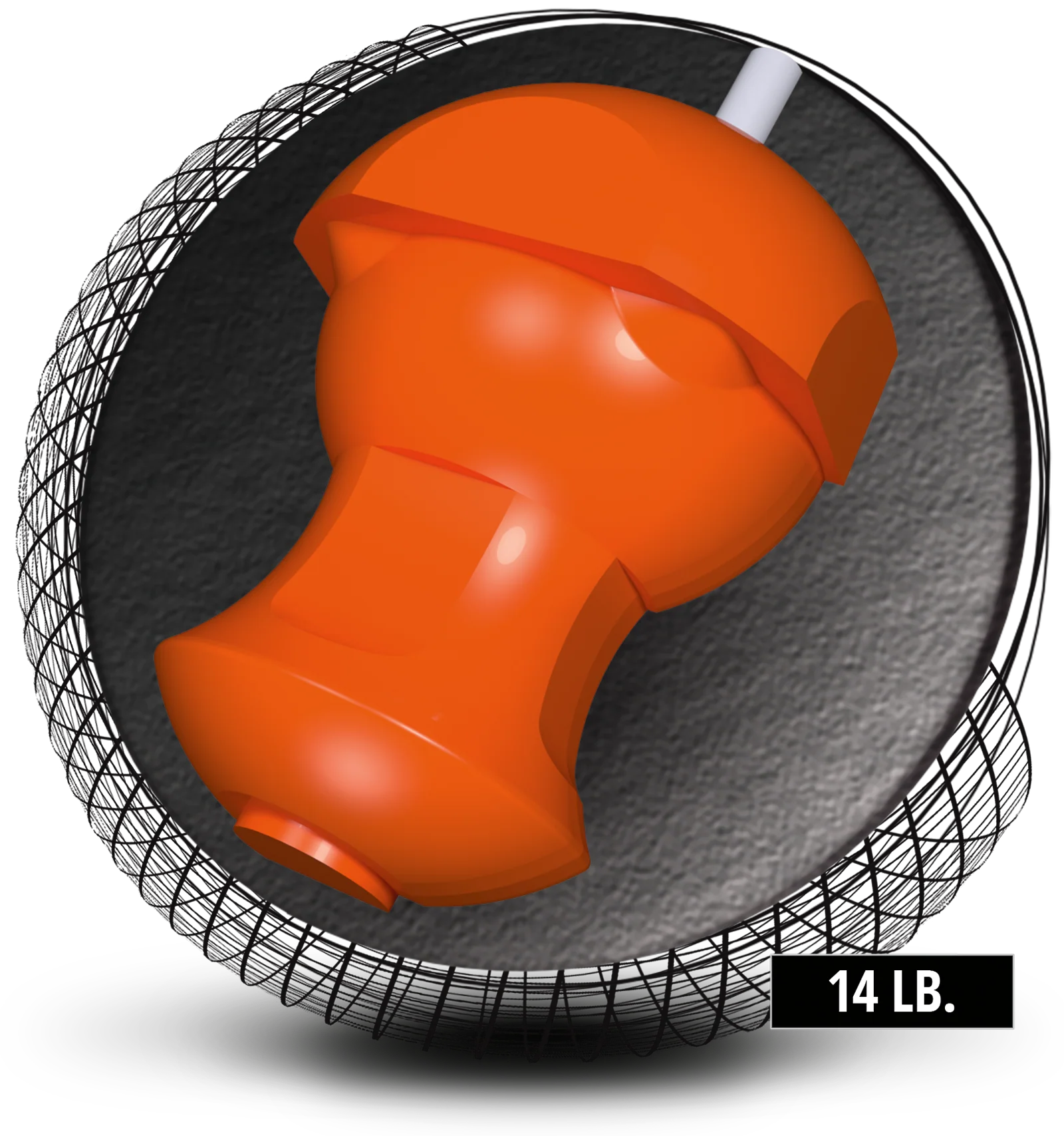 Hammer Purple Pearl Urethane 78D Bowling Ball - Image 5