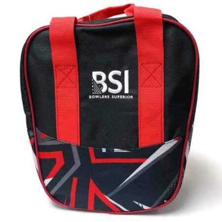 BSI Nova Single Tote Red/Black Triangles