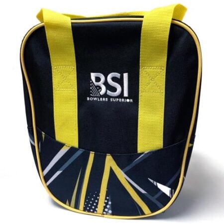 BSI Nova Single Tote Yellow/Black Triangles