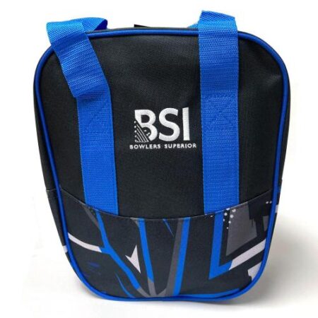 BSI Nova Single Tote Blue/Black Triangles