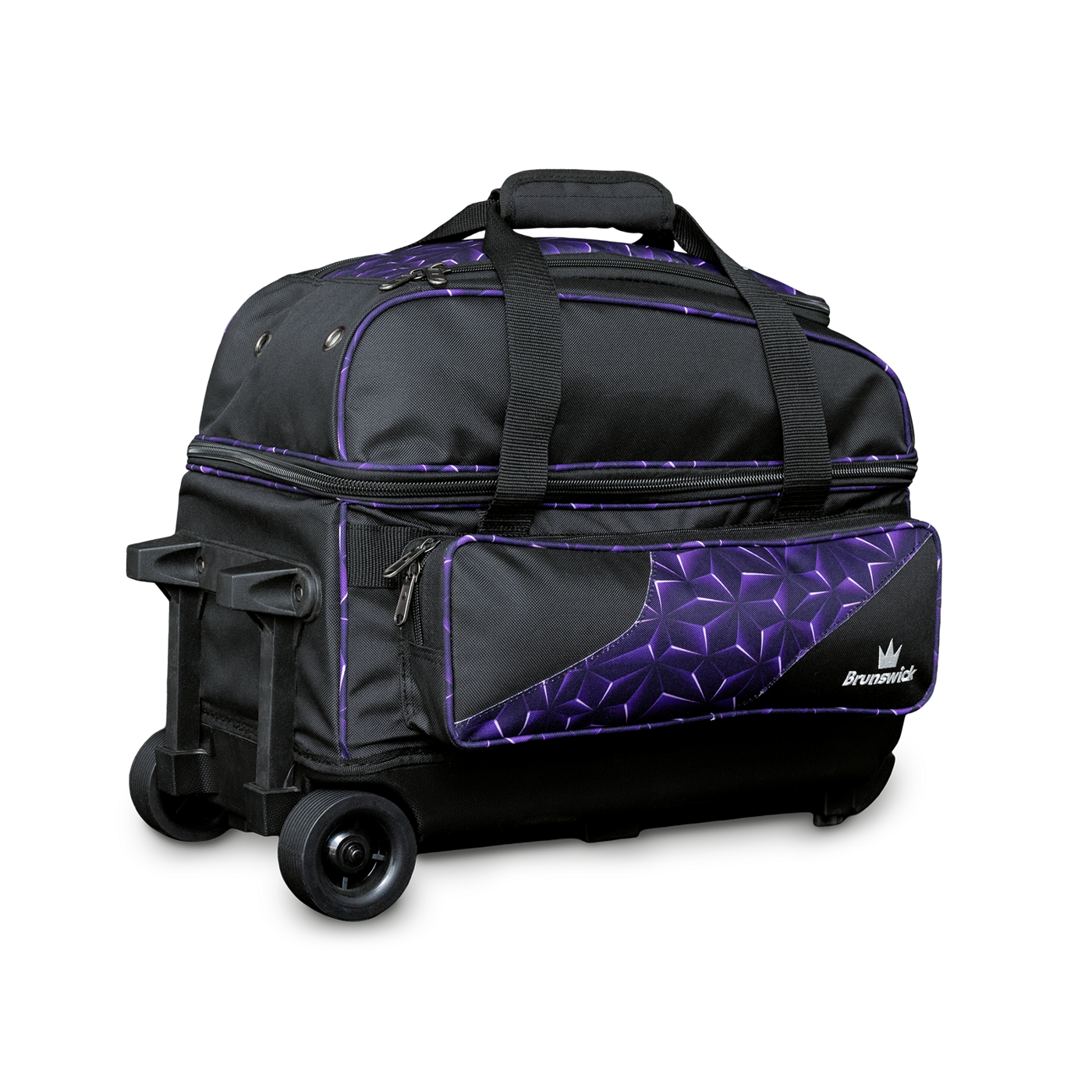 Brunswick Zone Double Roller Purple Prism - Image 3