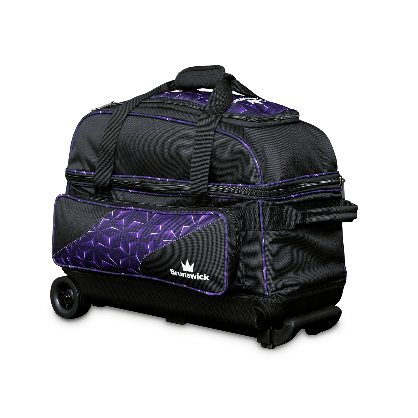 Brunswick Zone Double Roller Purple Prism - Image 2