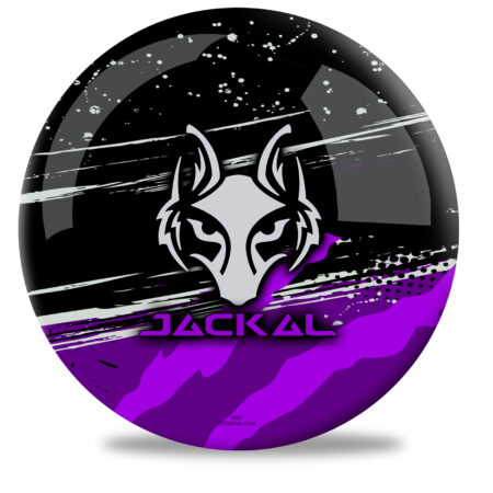 Motiv Jackal Spare Bowling Ball - Purple/Grey