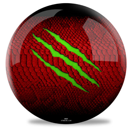 Motiv Primal Spare Ball - Red/Lime
