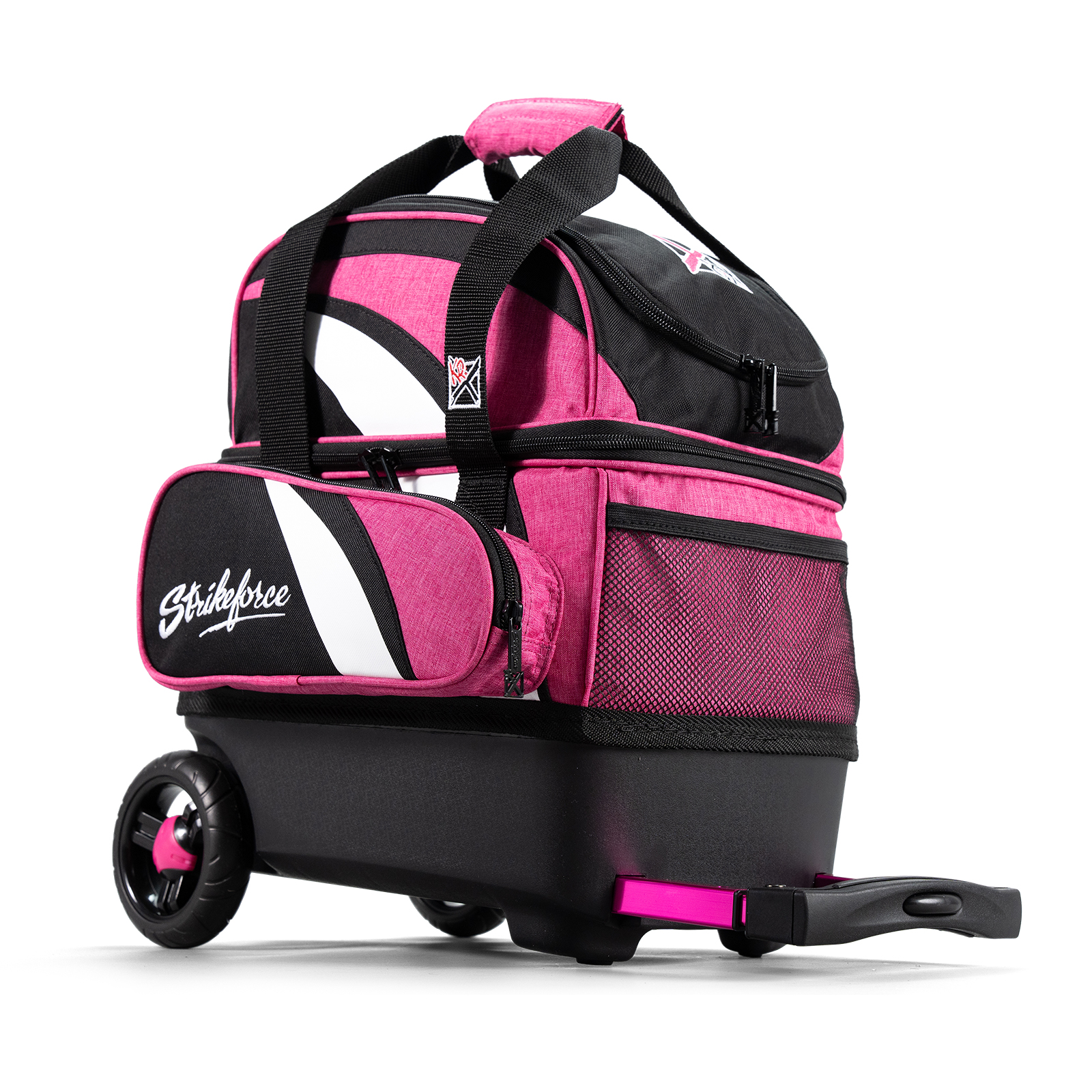 KR Strikeforce Cruiser Single Roller Bowling Bag Pink - Image 10