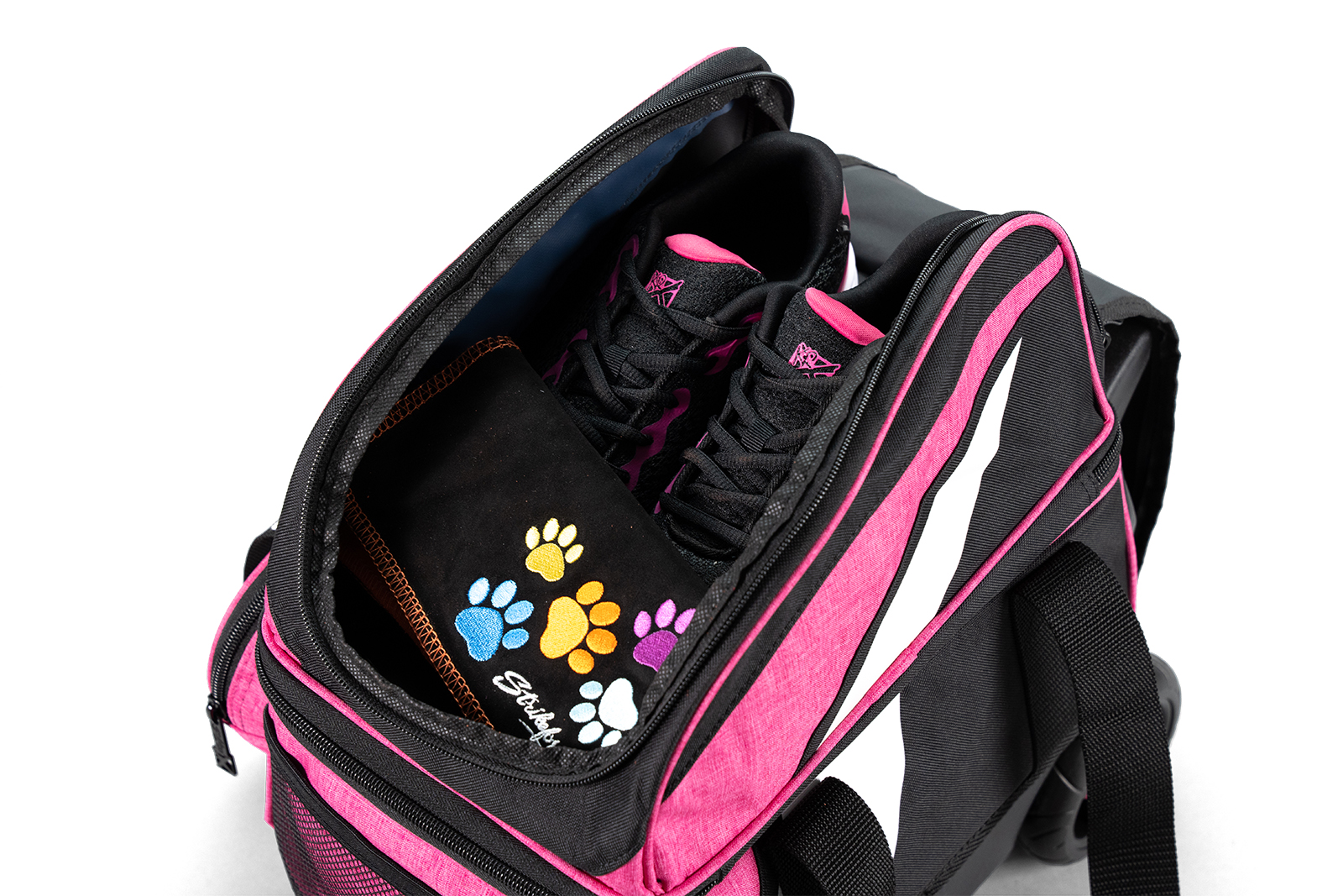 KR Strikeforce Cruiser Single Roller Bowling Bag Pink - Image 6