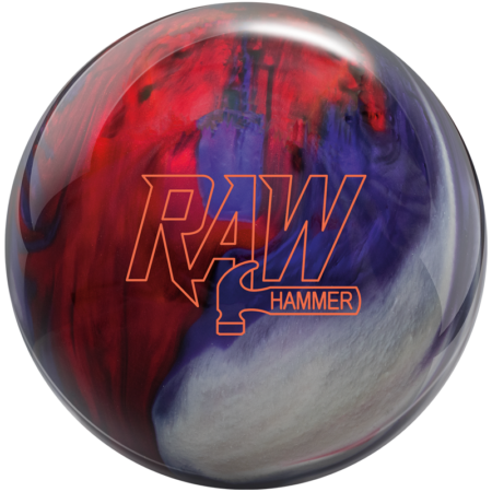 Hammer Raw Hammer Red/White/Purple Bowling Ball