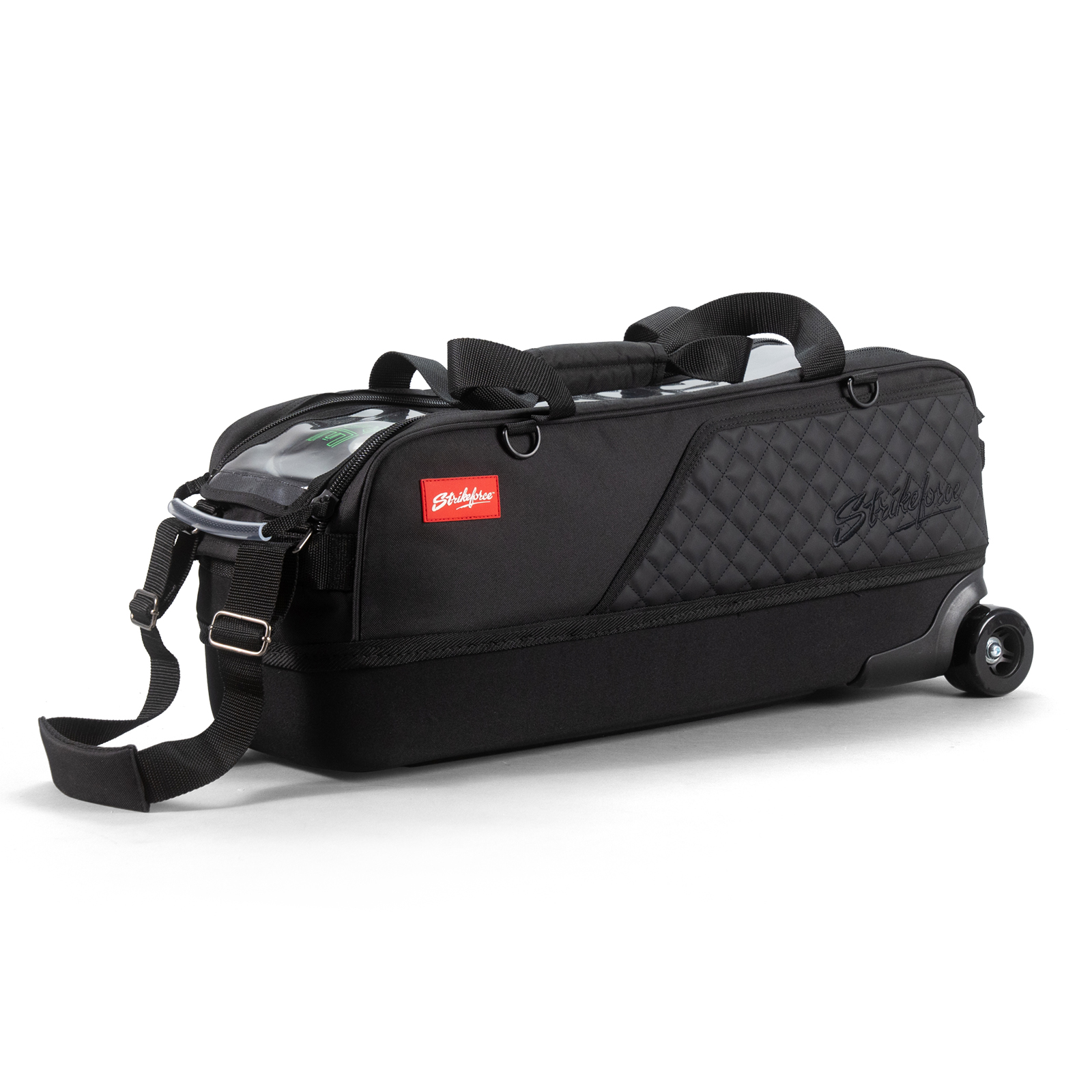 KR Strikeforce Diamond Slim Triple Tote Black