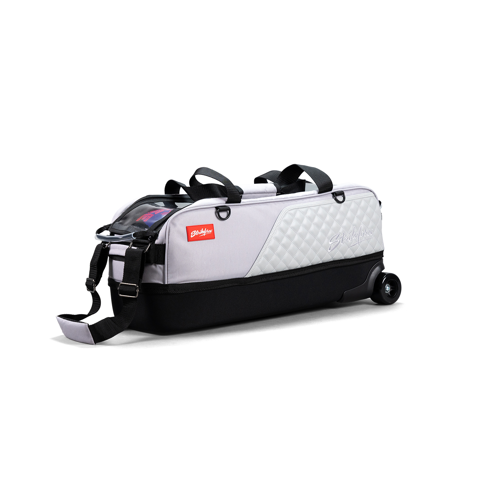 KR Strikeforce Diamond Slim Triple Tote Grey
