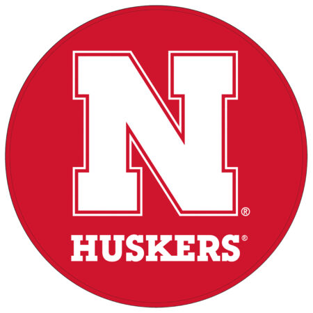 University of Nebraska Cornhuskers Round Leather Shammy