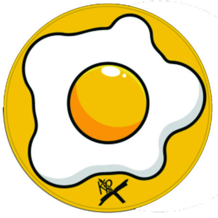 KR Strikeforce Round Leather Shammy Fried Egg