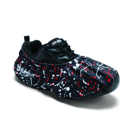 KR Flexx Shoe Cover Black/Red/White Splash
