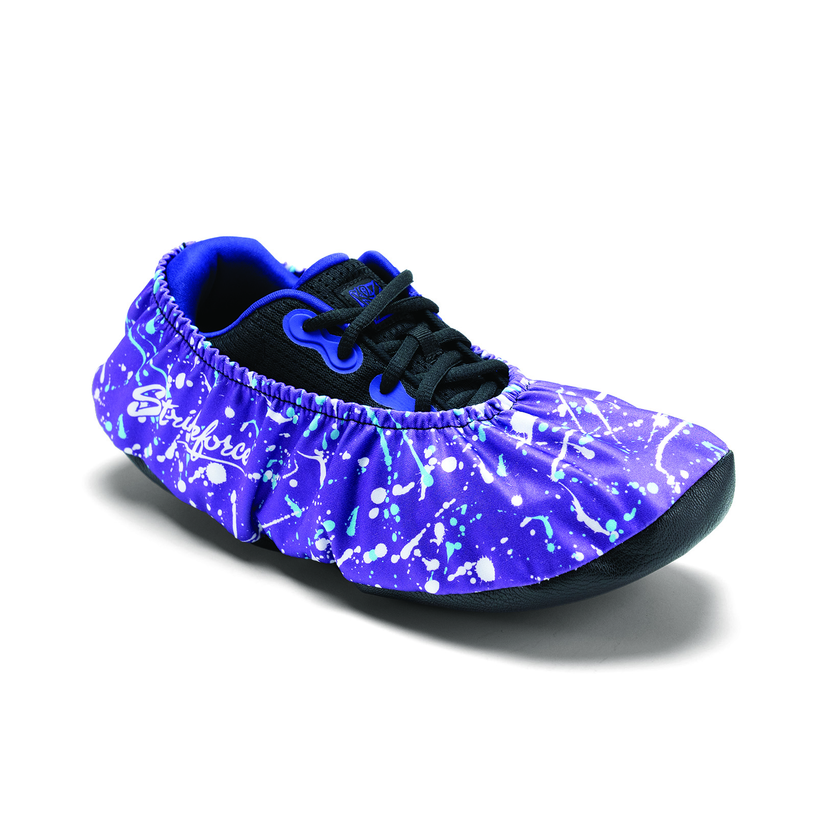 KR Flexx Shoe Cover Purple/White/Blue Splash