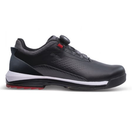 KR Strikeforce TPC Maven Left Handed Bowling Shoes Black/Red