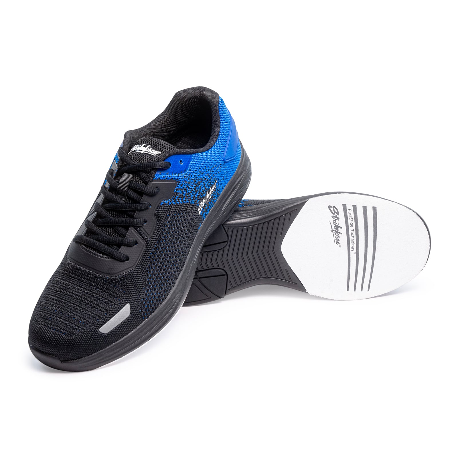 KR Strikeforce Wingman Men's Bowling Shoes Black/Royal - Image 3