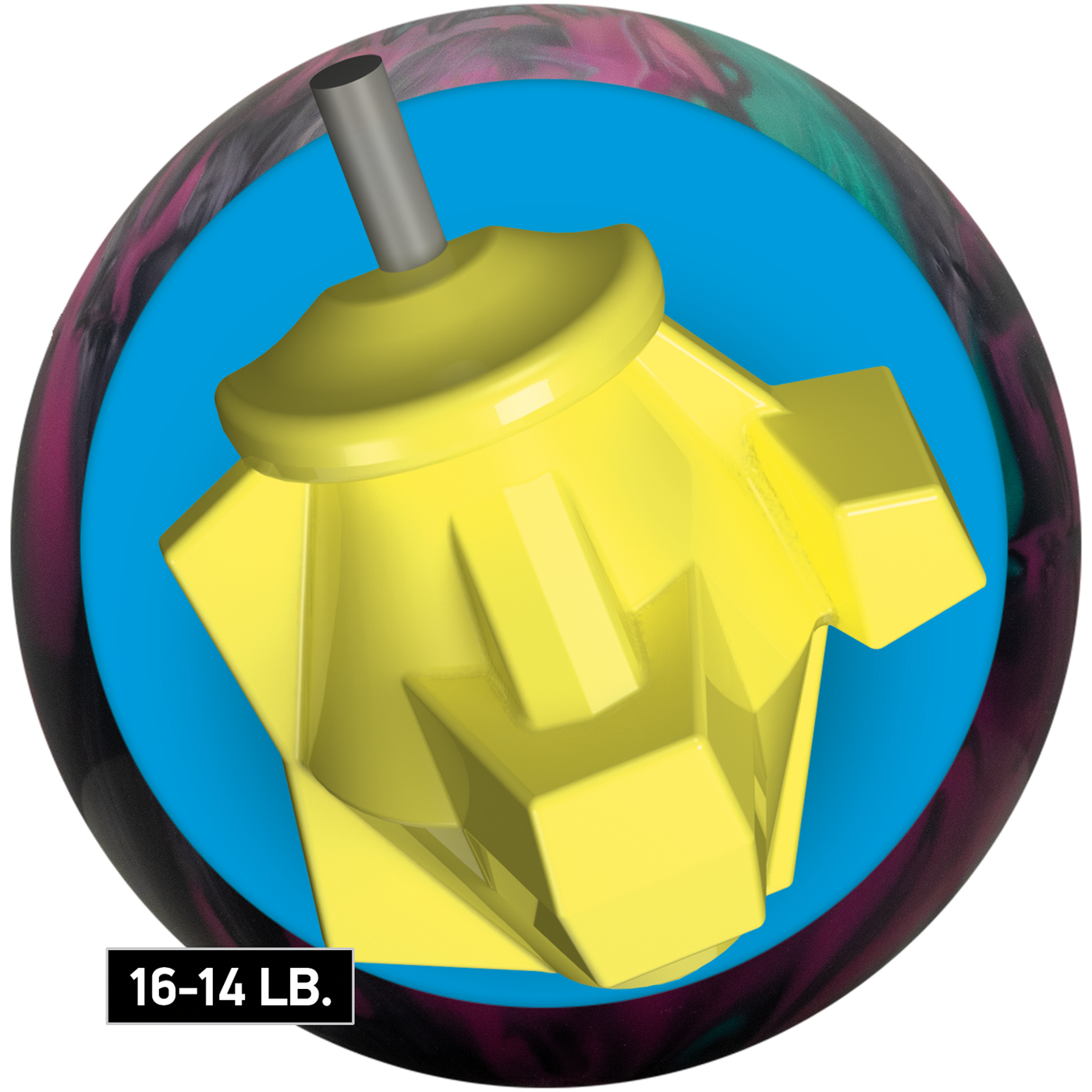 Radical Evil Eye Pearl Bowling Ball - Image 3