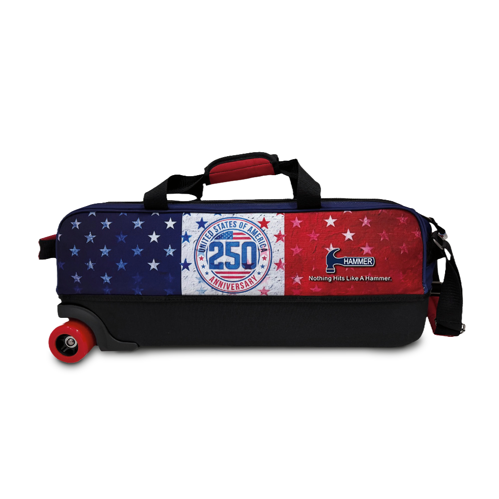 Hammer Limited Edition USA Triple Tote Roller