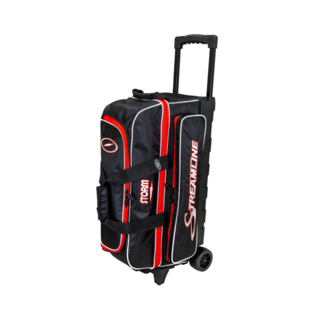 storm streamline 3 ball roller hex black red