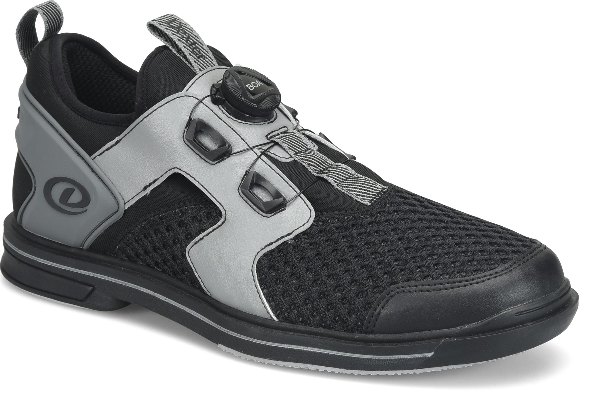Dexter Pro BOA Right Handed Bowling Shoes Black/Sharkskin WIDE - Image 9
