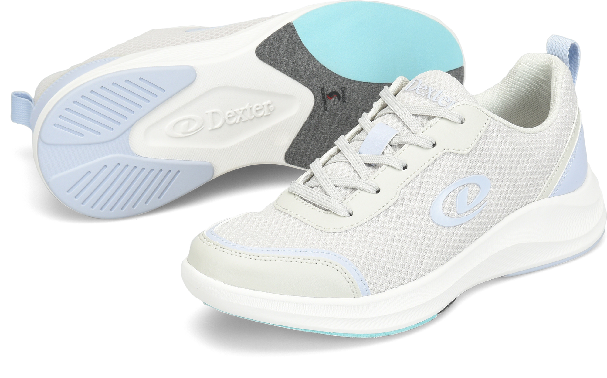 Dexter Pilot Pro Women's Bowling Shoes Grey/Purple - Image 10