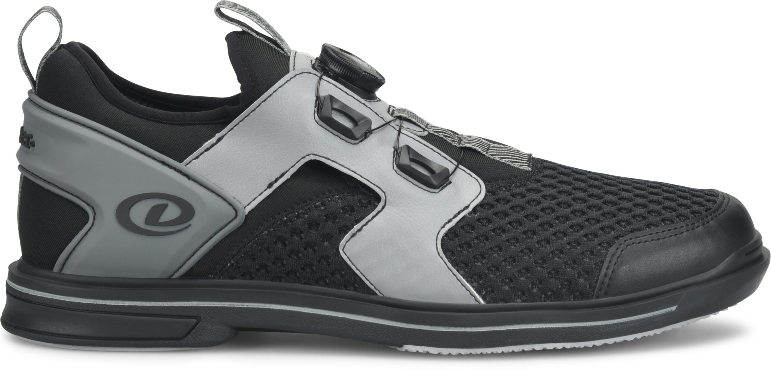 Dexter Pro BOA Right Handed Bowling Shoes Black/Sharkskin WIDE