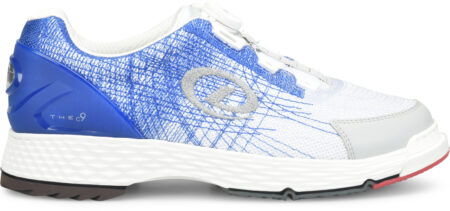 Dexter C9 Knit BOA Bowling Shoes White/Blue WIDE
