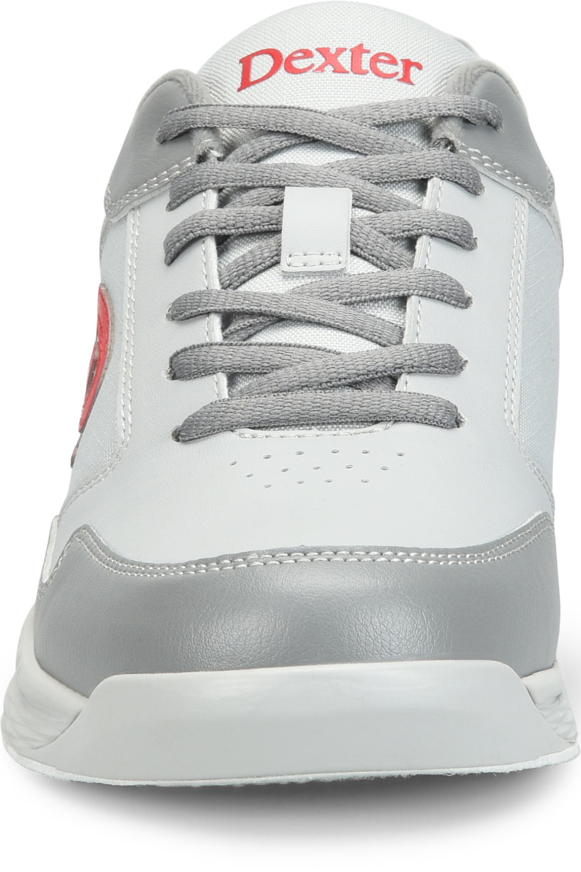 Dexter Ricky V Men's Wide Width Bowling Shoes Grey/Red - Image 4