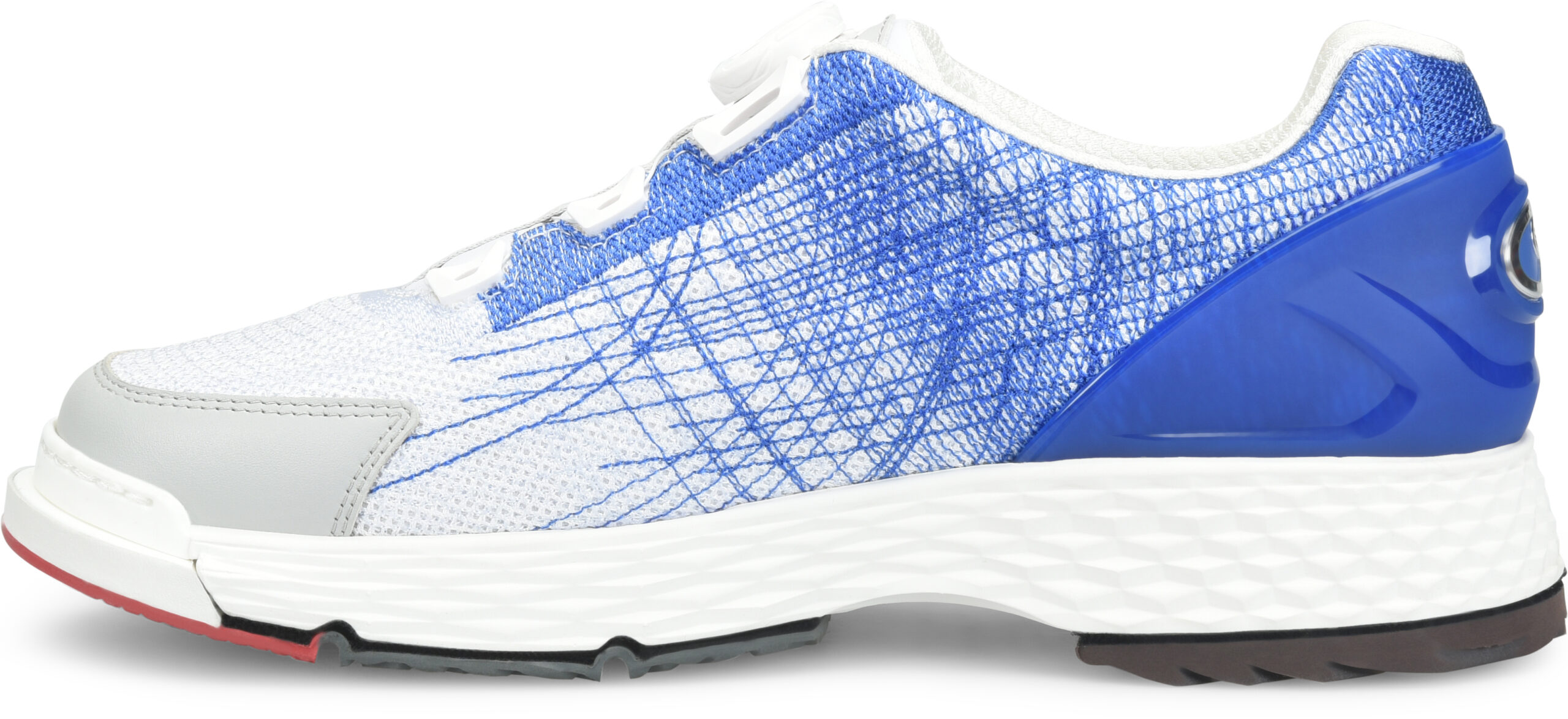 Dexter C9 Knit BOA Bowling Shoes White/Blue WIDE - Image 9