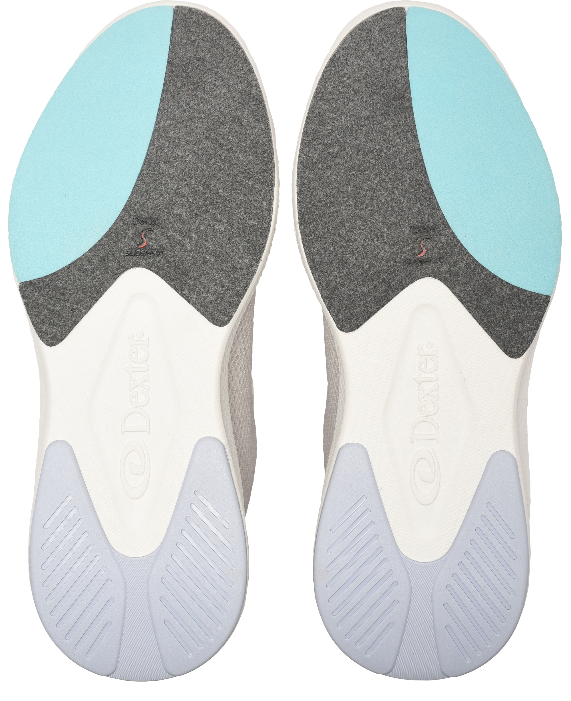 Dexter Pilot Pro Women's Bowling Shoes Grey/Purple - Image 3