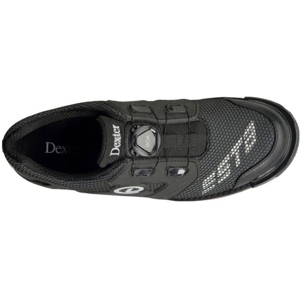 Dexter SST 8 BOA Power Frame Wide Width Bowling Shoes Black/Grey - Image 4