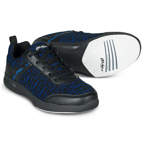 KR Strikeforce Men's Flyer Mesh Lite Black/Royal Bowling Shoes - Image 2