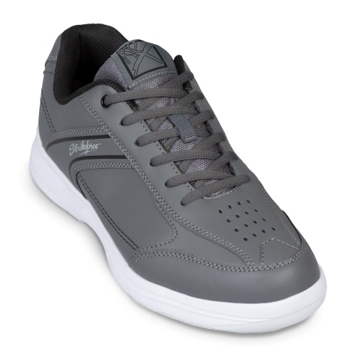 KR Strikeforce Flyer Lite Slate/Black Men's Bowling Shoes - Image 4