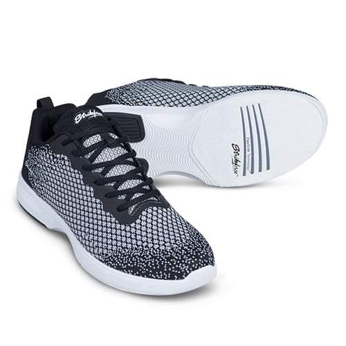 KR Strikeforce Aviator Black/Grey Men's Bowling Shoes - Image 2